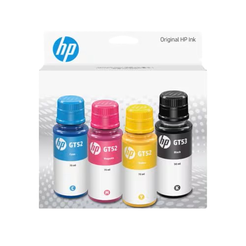 Kit 4 Tintas Para Impresora Hp Gt53 Y Gt52 Combo 4 Botellas Tinta Pack 4 Colores