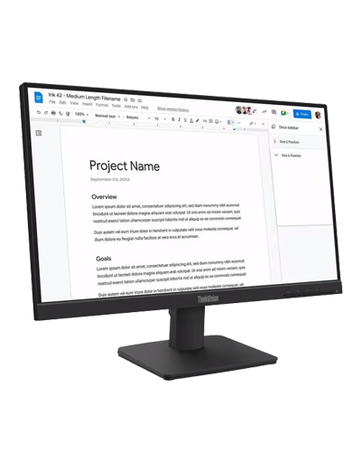 Monitor LED Lenovo ThinkVision S22-4e (55.9cm) Class Full HD