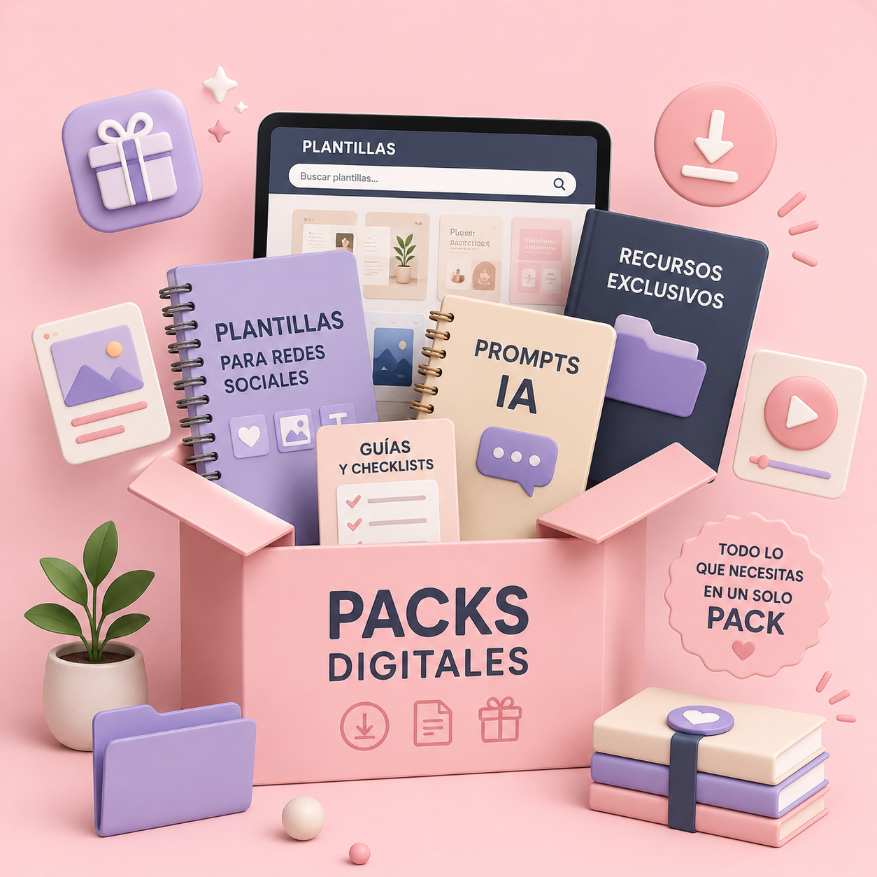Packs Digitales fondo